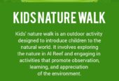 Al Reef Kids Nature Walk