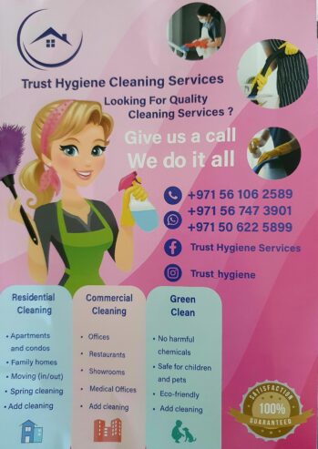 Trust hygiene home cleaning-Al reef