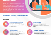 Private Tutor for Science, Math, English