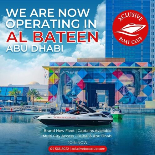 Xclusive boat club at Abudabi