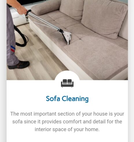 Allergy Care Sofa, Bed cleaning services