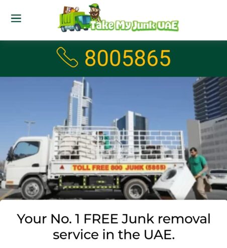 Take my junk UAE – Free Junk removal