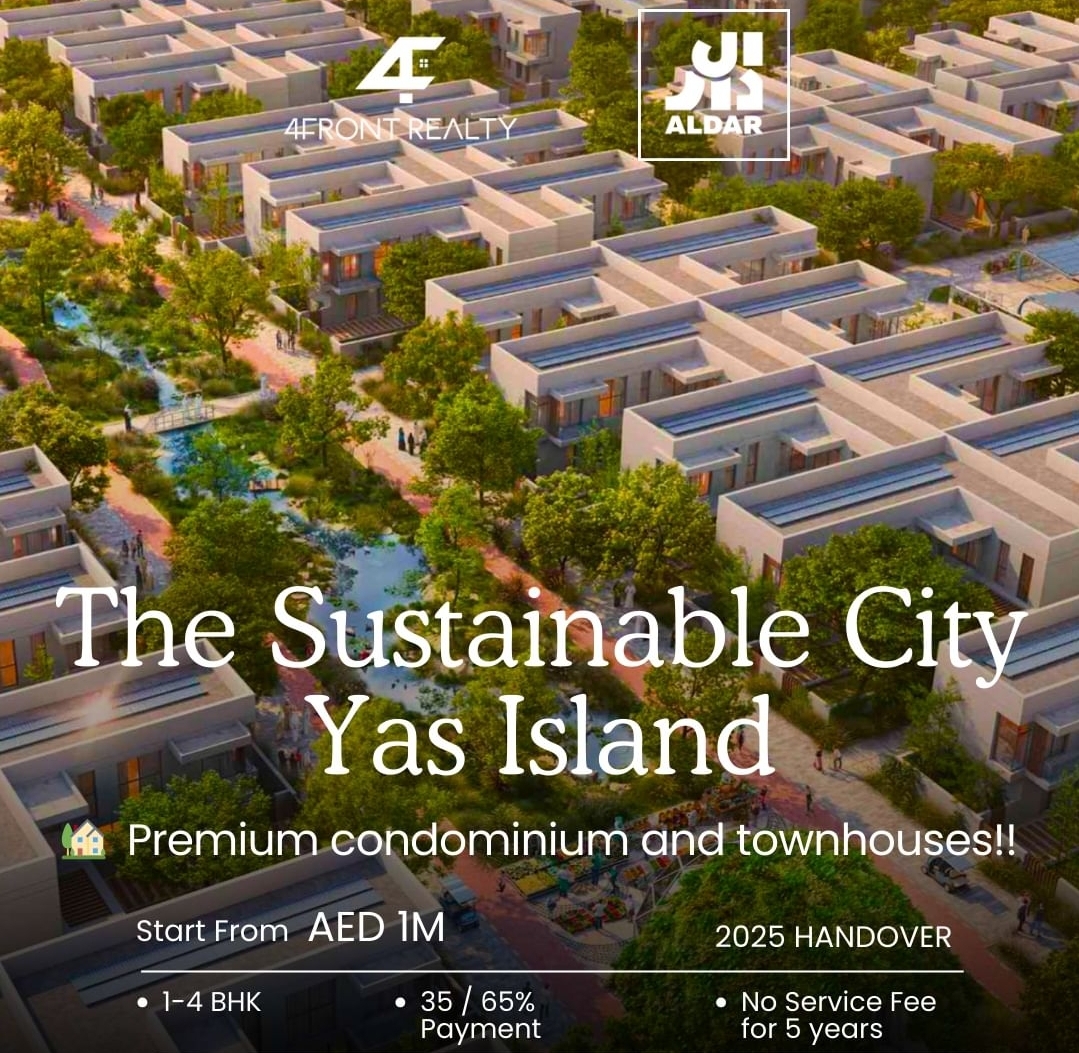 Book your home @ Sustainable City Yas Island
