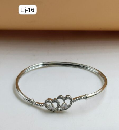 Silver bracelet bangle