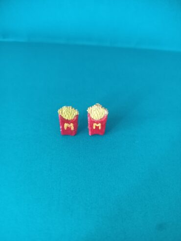 French Fries earings