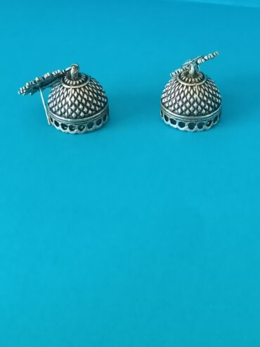 German silver earring