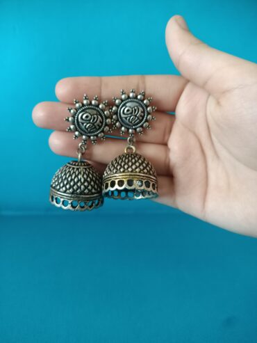 German silver earring