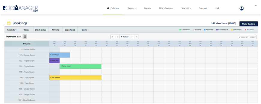 Roomanager – A cloud based hotel management software