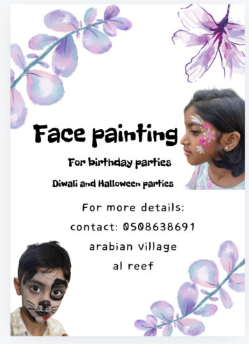 Face painting @ Al reef