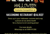 Halloween Costume Competition @ Nascondino Restaurant, Al Reef