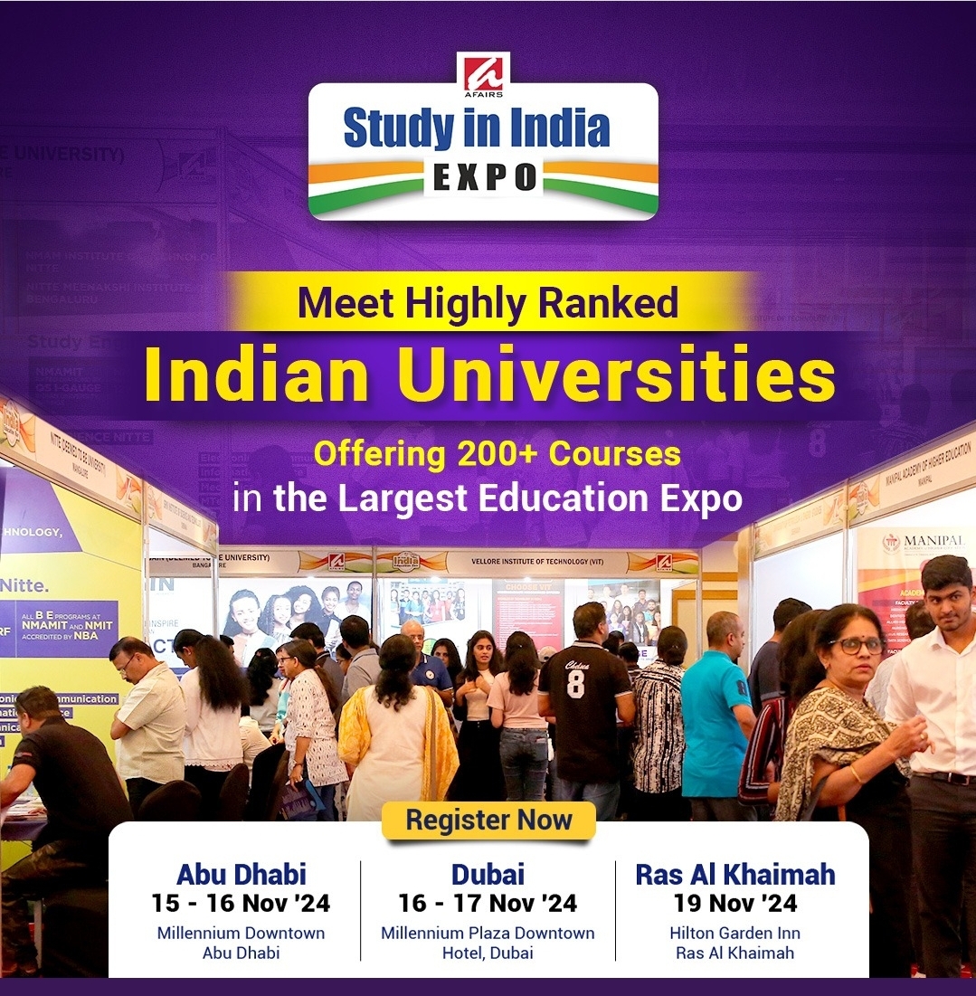 Study in India Expo @ UAE