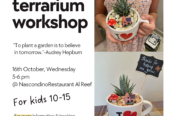 tiny terrarium workshop for kids