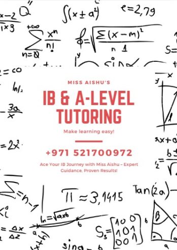 IB/ A-level & GCSE Tutoring