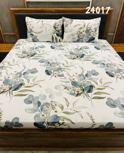 100% pure cotton bedsheet with 4 pillow cases