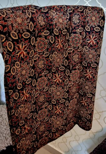 Ajrak print pure cotton material