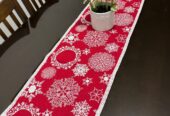 Handmade Christmas table Runner