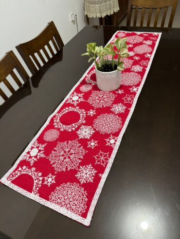 Handmade Christmas table Runner