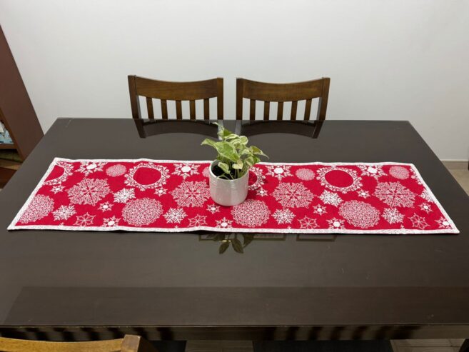 Handmade Christmas table Runner