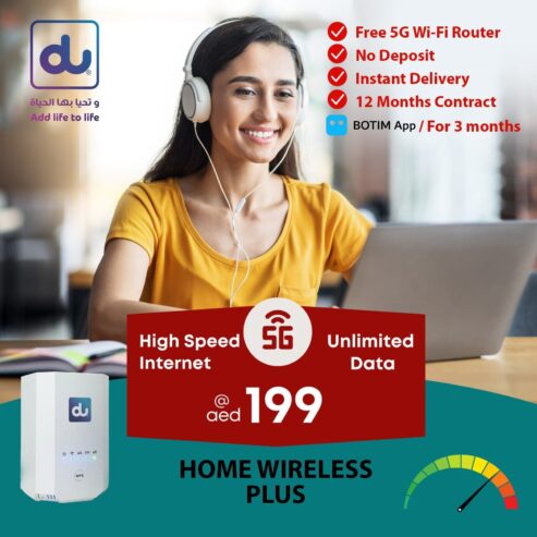 DU HOME WIRELESS PLAN 199AED