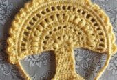 Handmade crochet doilies