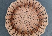 Handmade crochet doilies