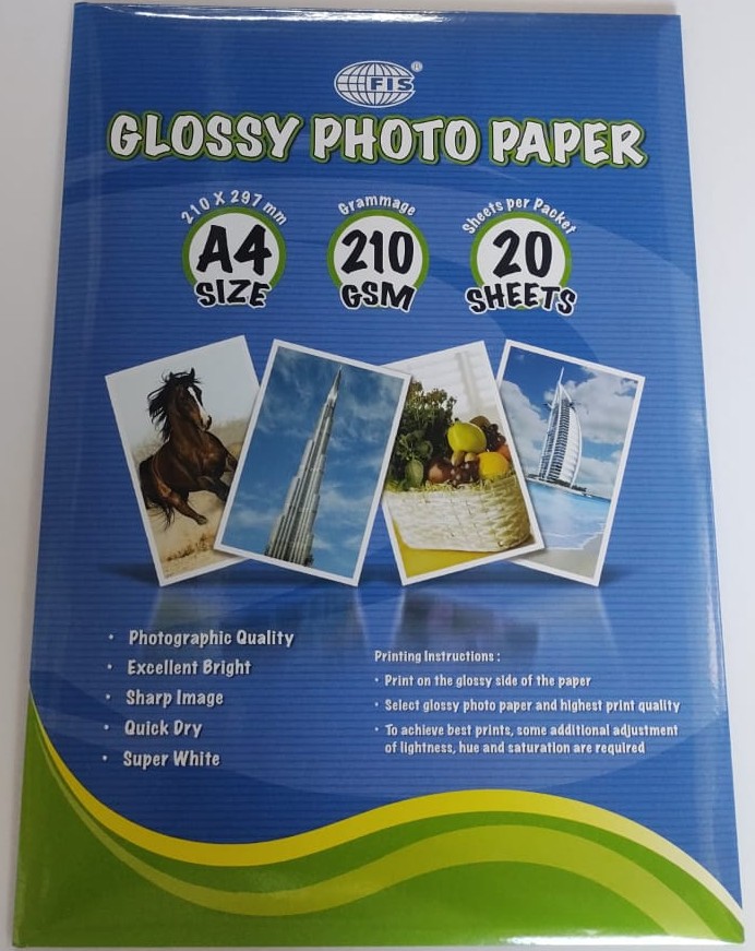 A4 Glossy paper