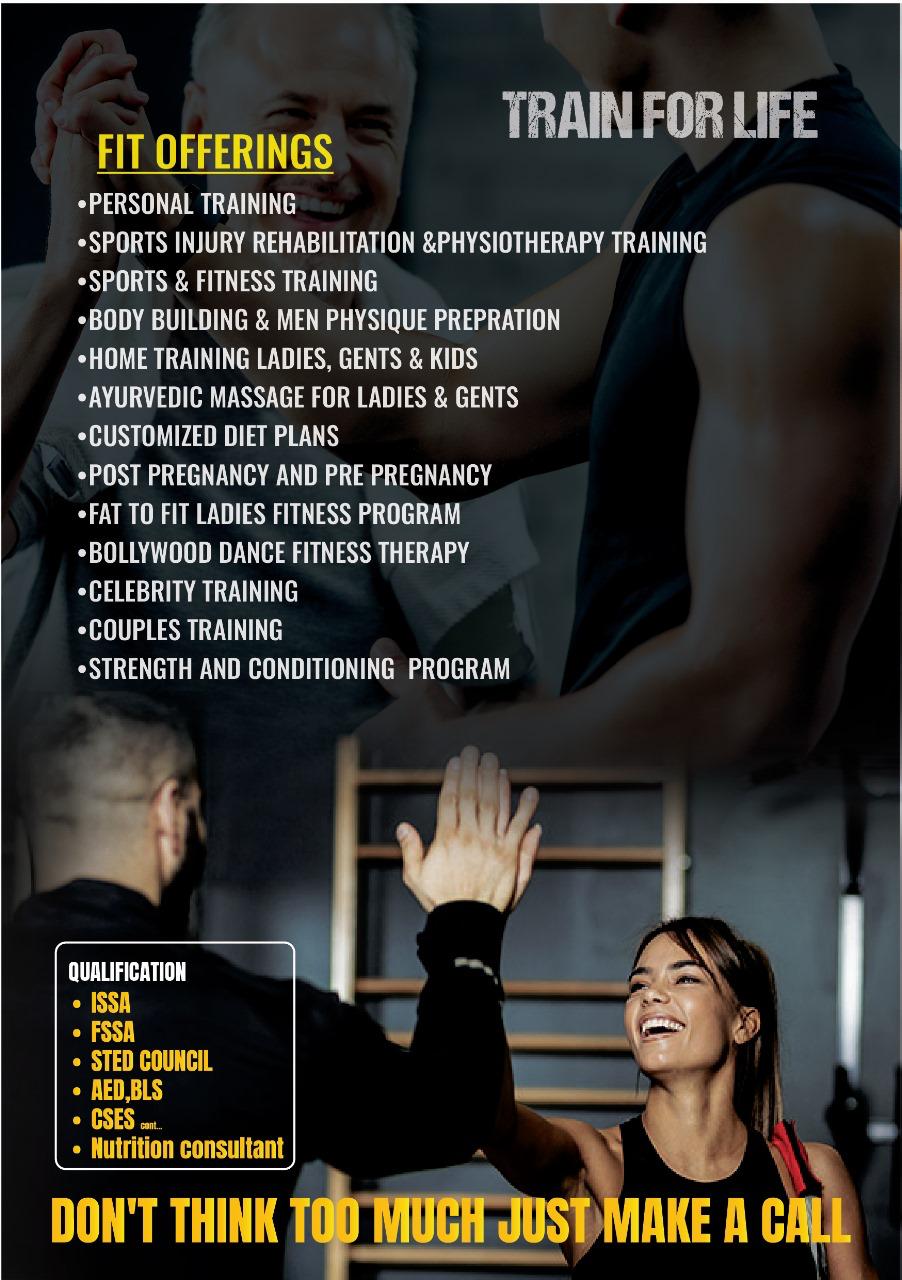 Best Fitness personal trainer Abudabi Rishi best