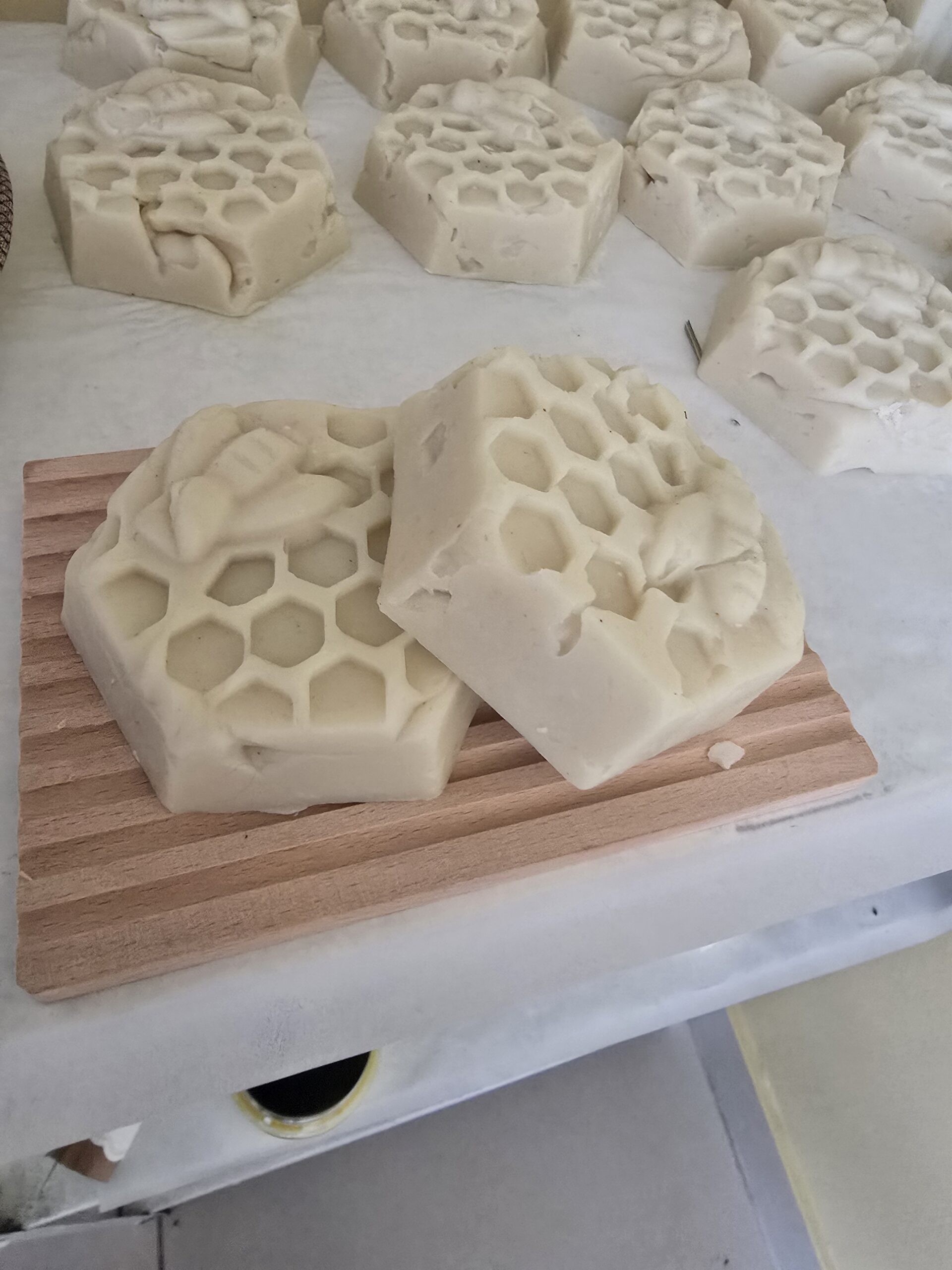 Honey & turmeric soap