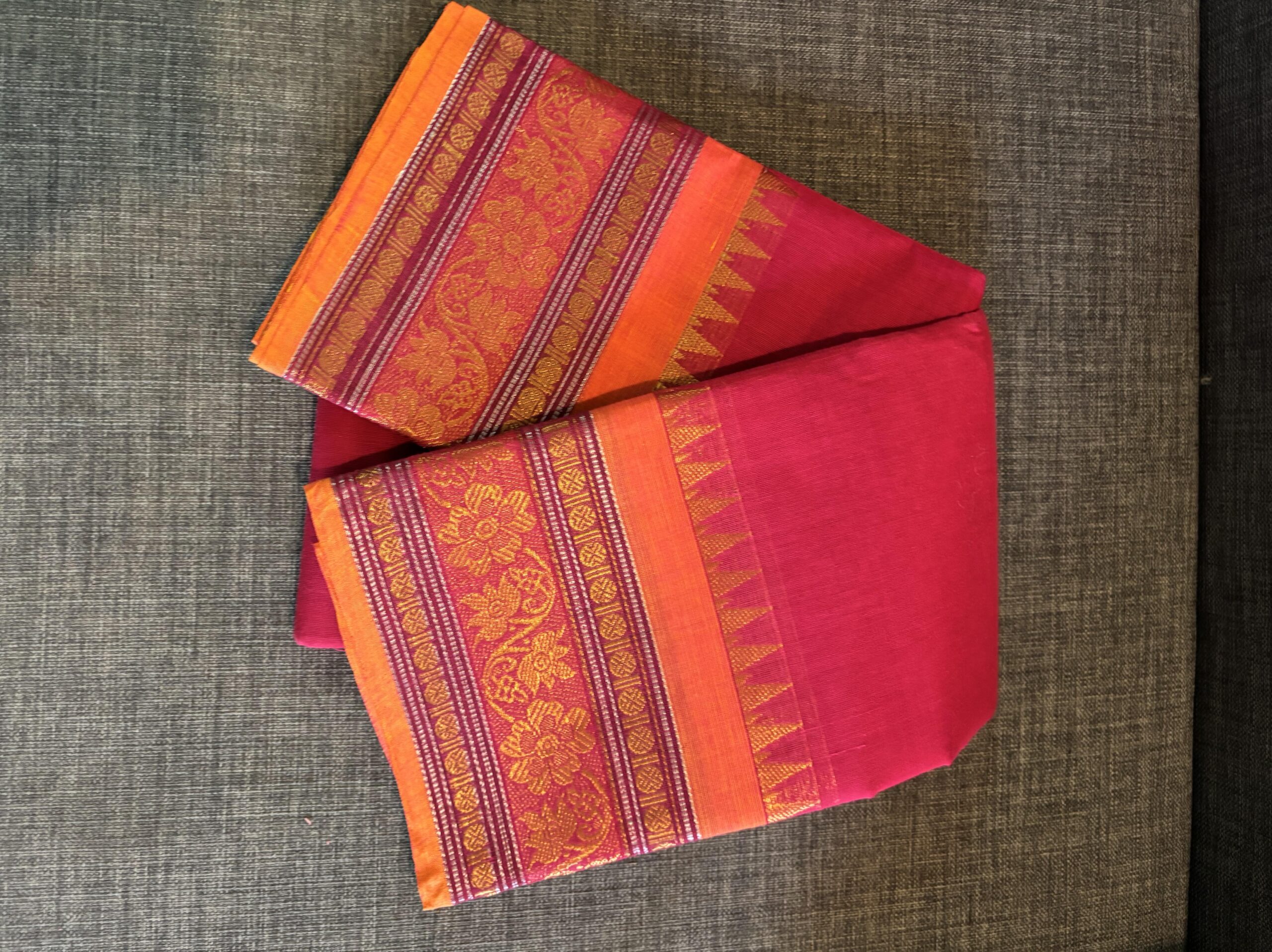 Chettinad Handloom cotton saree
