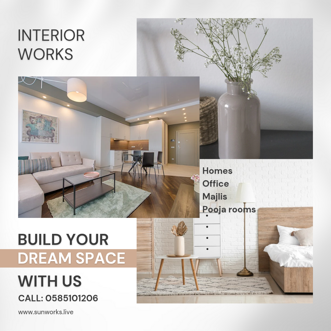 Best Interior Works in UAE, Dubai, Abudhabi