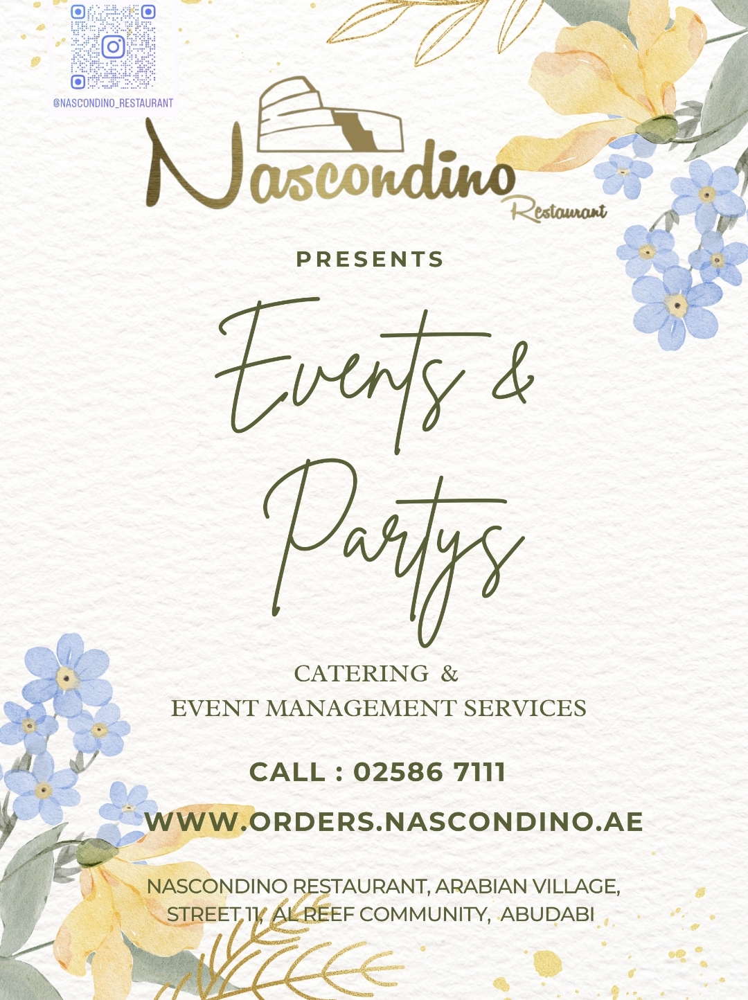 Nascondino Events & Parties 🥳 Birthday parties al reef Abudhabi