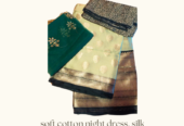 Soft cotton Dress Materials, Night dress, Sarees etc @ al reef
