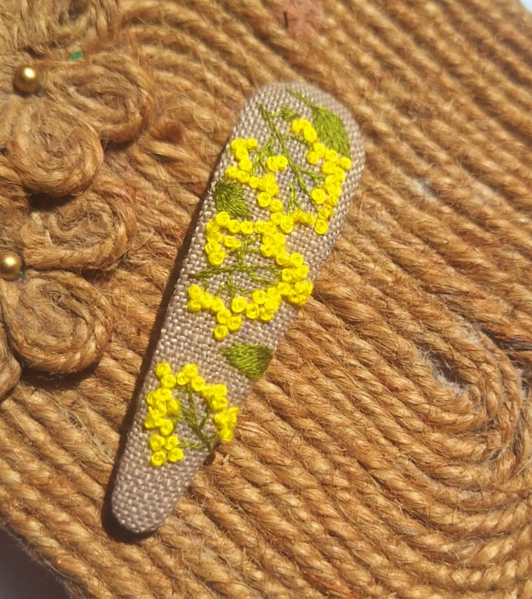 Customised Vishu Special Hair Accessory/Perfect Festive or Gifting Hair Accessory