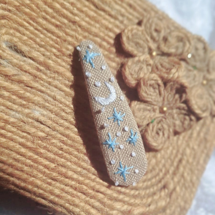 Embroidered Hair Accessory/Customised/Birthday/Occasions/Gifting