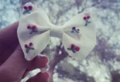 Embroidered Hair Accessory/Customised/Birthday/Special Occasions
