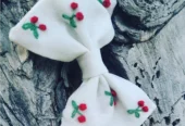 Embroidered Hair Accessory/Customised/Birthday/Special Occasions