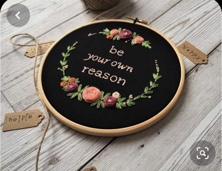 Embroidered Hoops/ gift your loved ones or treat yourself with our personalised beautiful handmade embroidery hoops