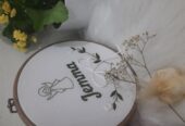 Customised Embroidery Hoop specially designed for First Holy Communion/ Perfect Gift/ Special Occasions