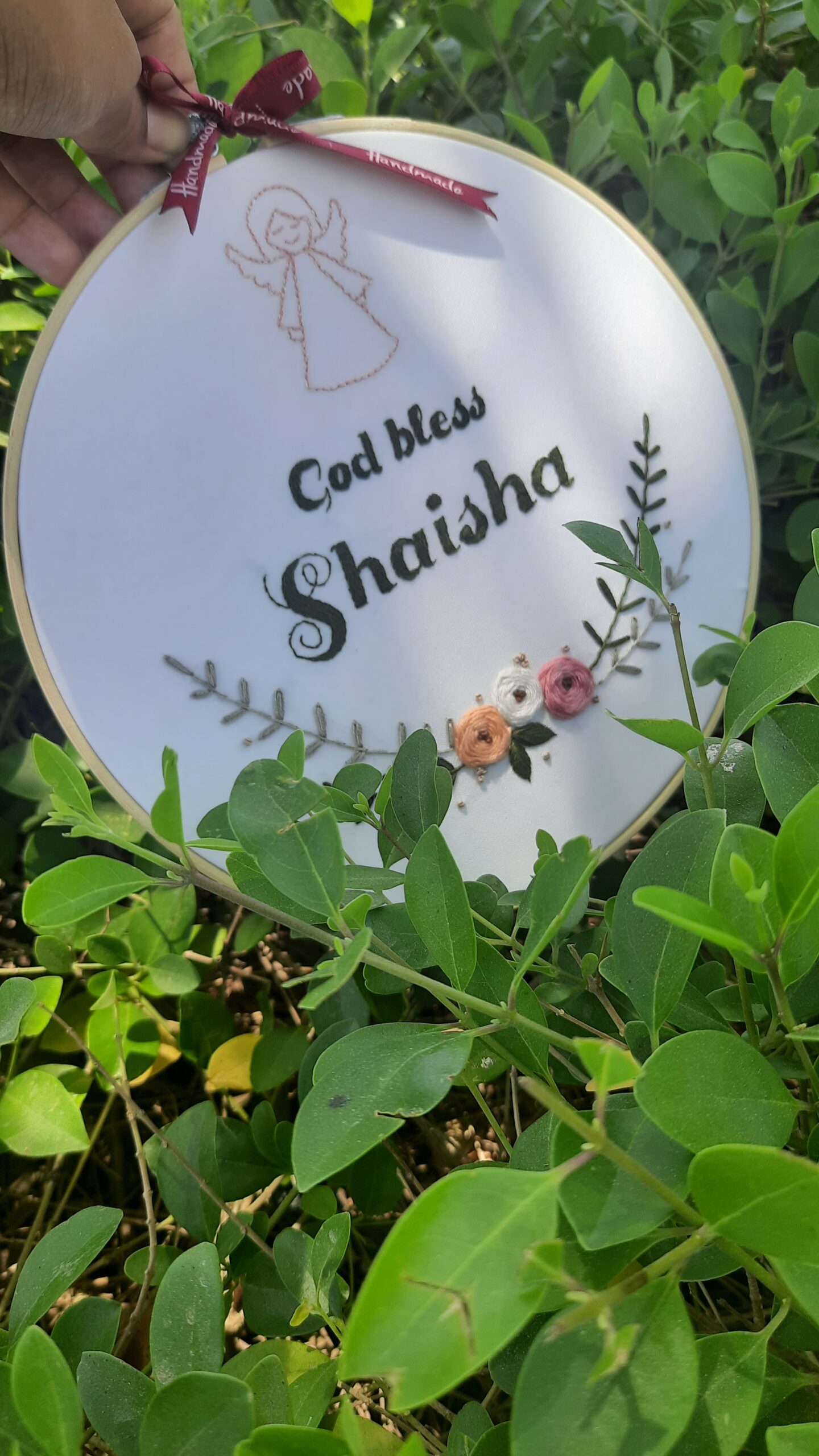 Custom made Holy Communion Embroidary Hoop /Gifting/Any Occasions