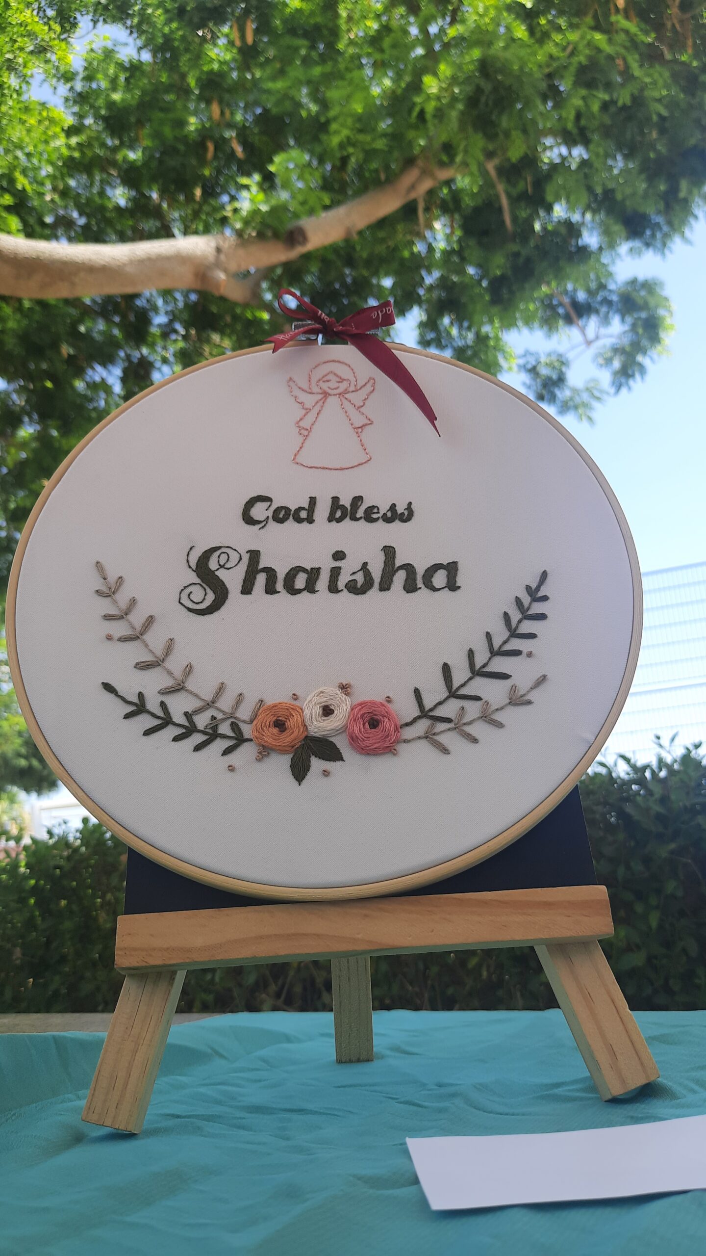 Custom made Holy Communion Embroidary Hoop /Gifting/Any Occasions