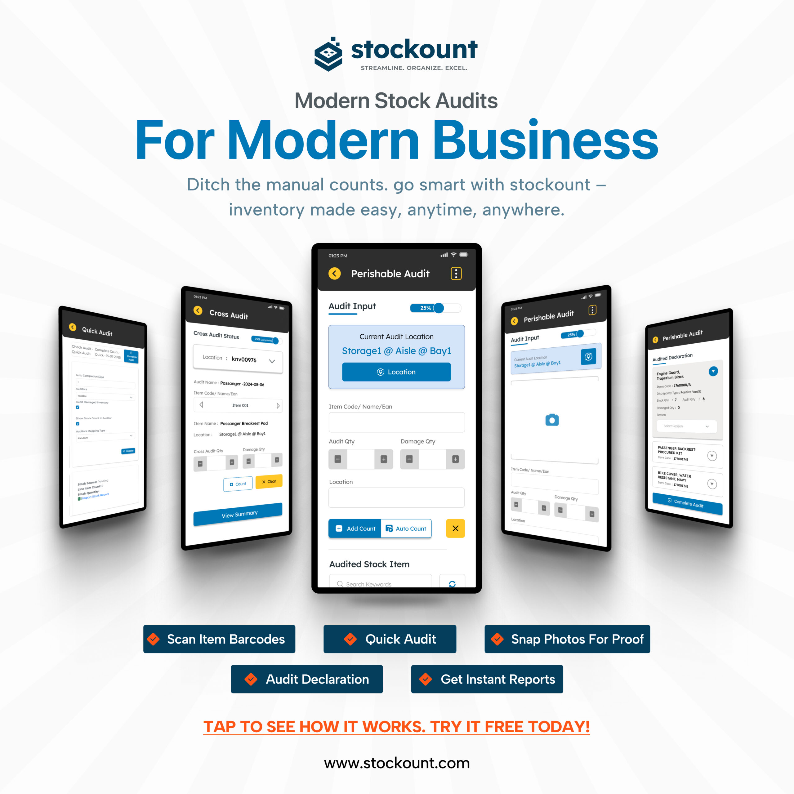 Smart Stock Audit Software for Fast, Accurate Audits!