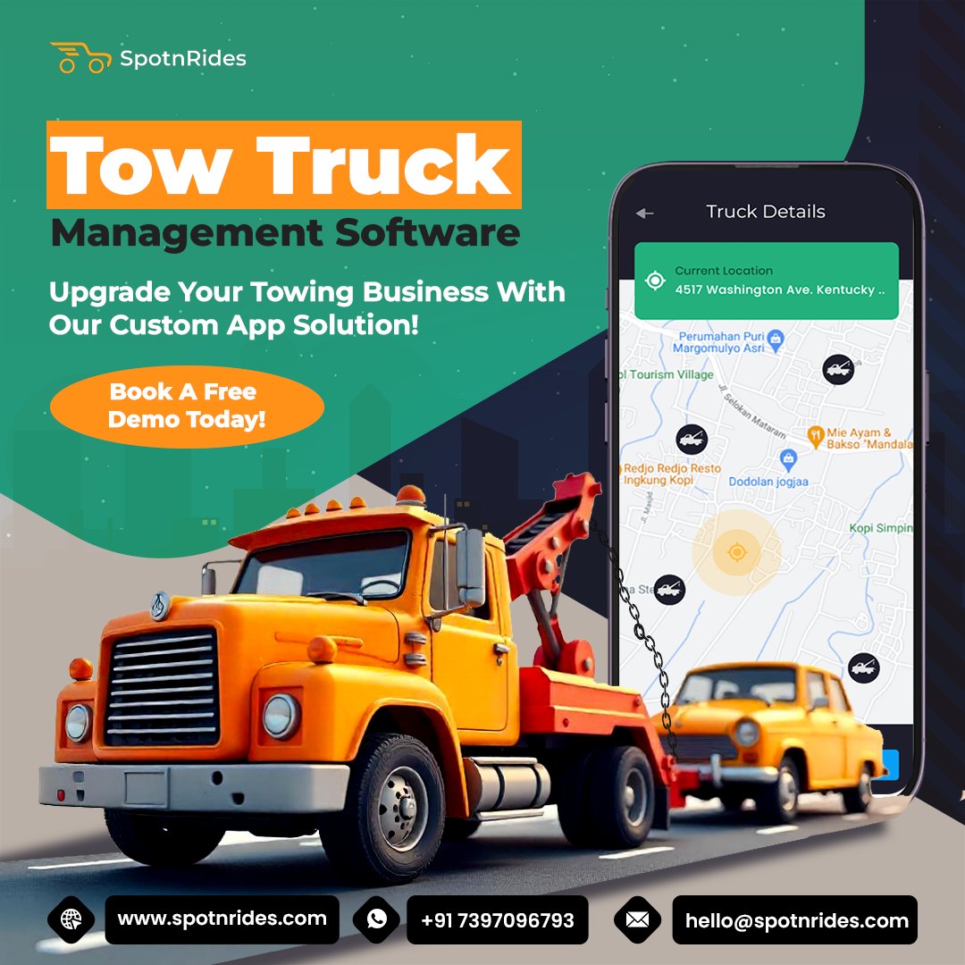 Towing Business with Smart Fleet & Incident Management Software