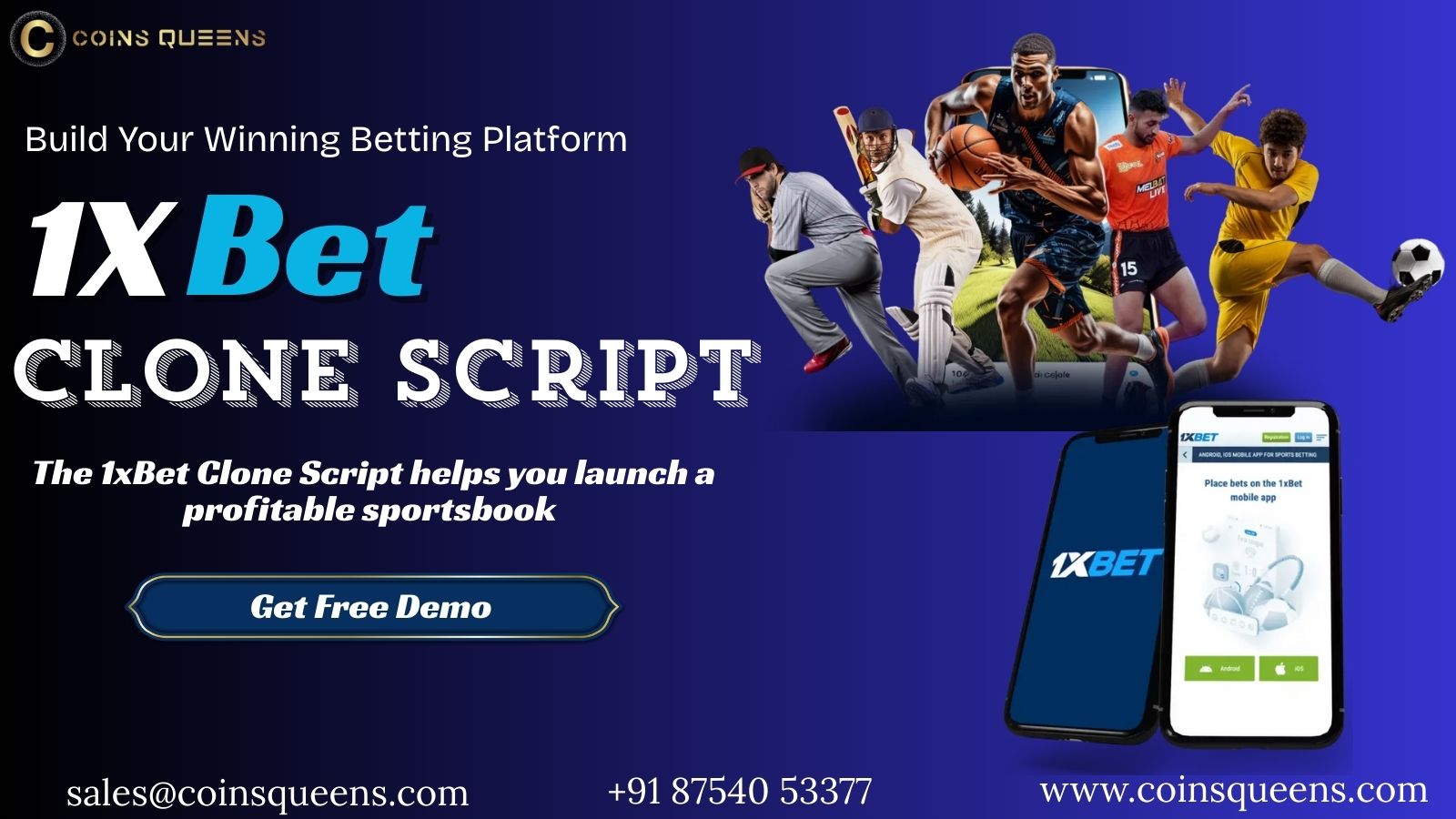 Why Entrepreneurs Are Choosing 1xBet Clone Script for Online Betting Startups