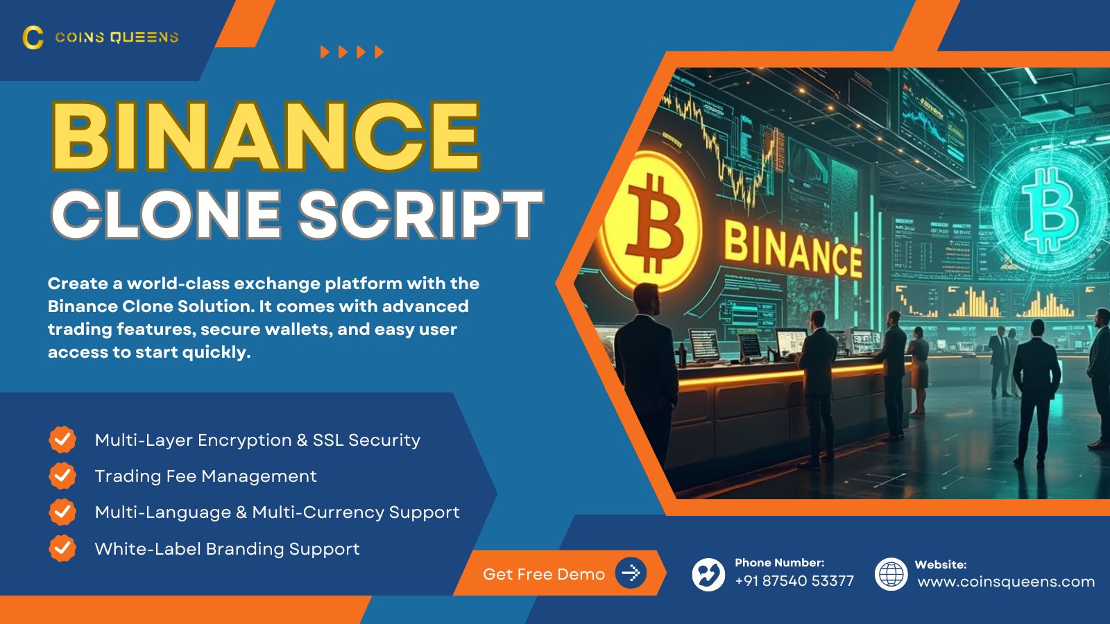 Binance Clone Script Blueprint: Craft a High-Performance Exchange Platform