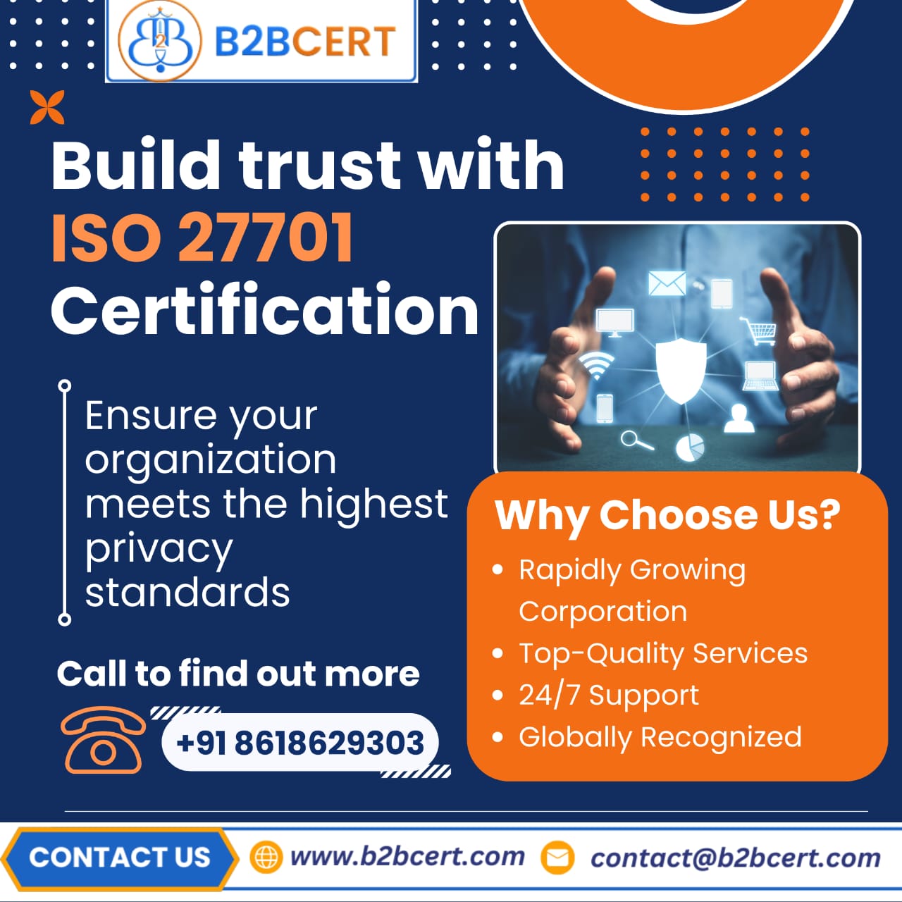 ISO 27701 Certification Services in Dubai