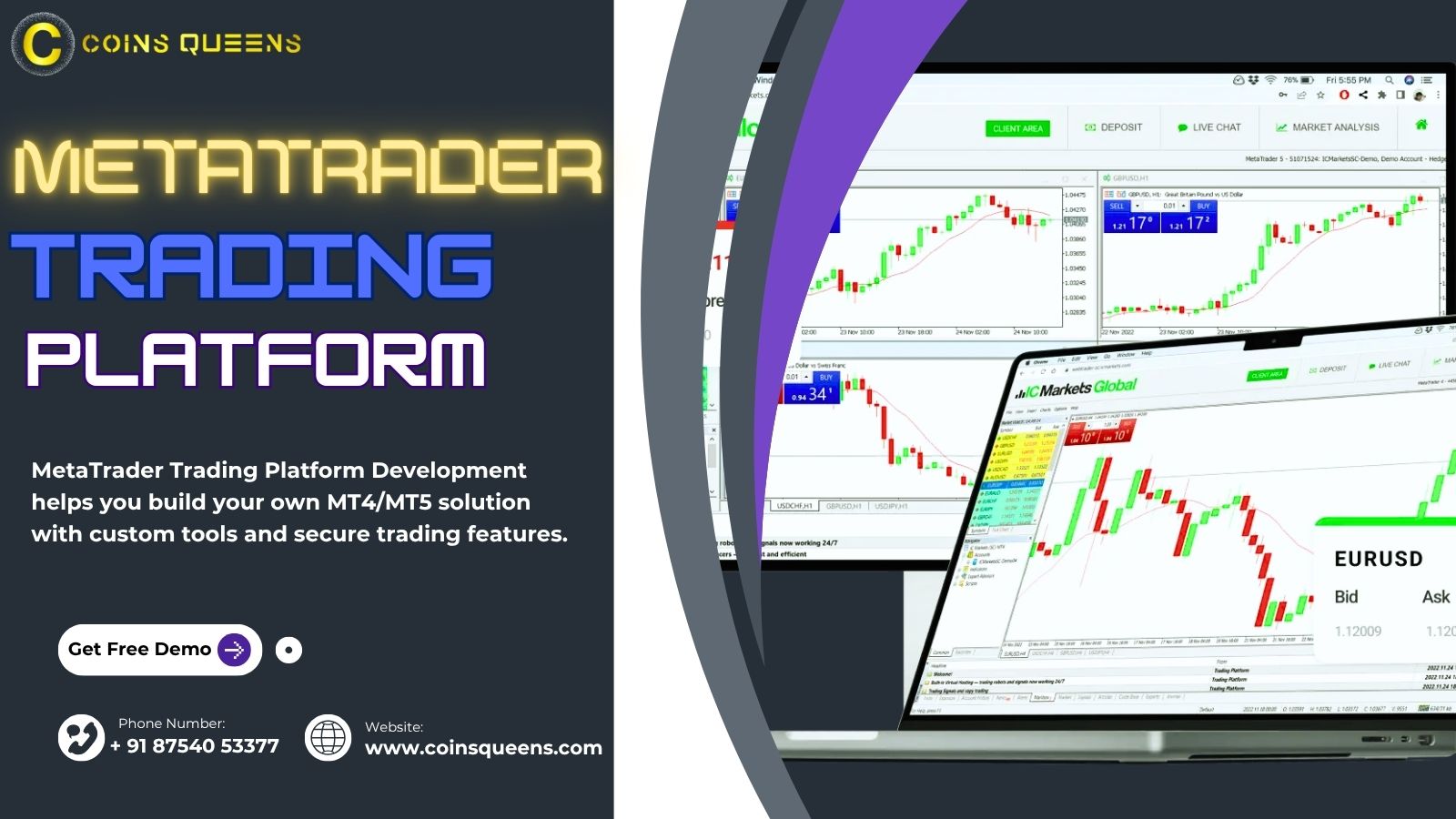 MetaTrader Trading Platform Development Company: Build Your Own MT4/MT5 Solution