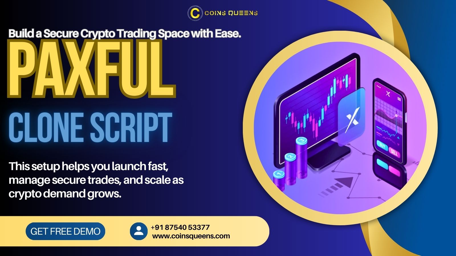 Create a High-Performance P2P Crypto Exchange Using Paxful Clone Script and Paxful Clone App