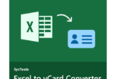 SysTools Excel to vCard Converter