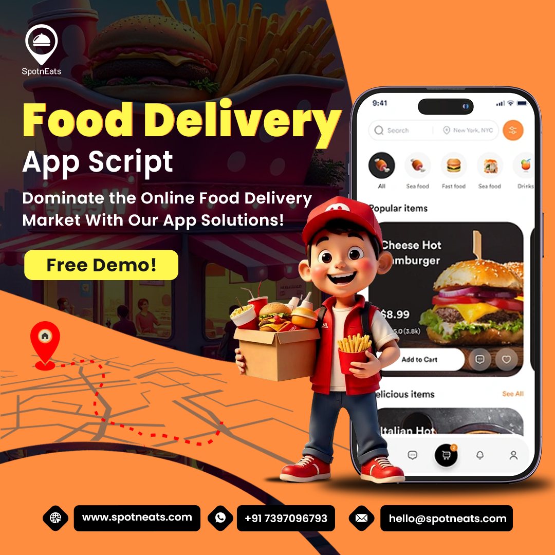 Dubai’s Leading UberEats Clone Script for Modern Food Delivery Apps