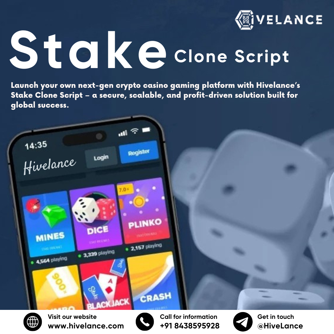 Launch Your Crypto Casino With Our Stake Clone Script – Get a Free Demo Today!